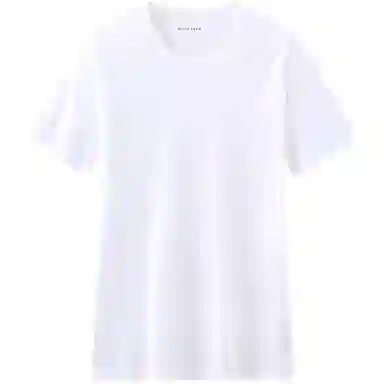 舒雅 纯棉圆领纯色睡衣上装 男款