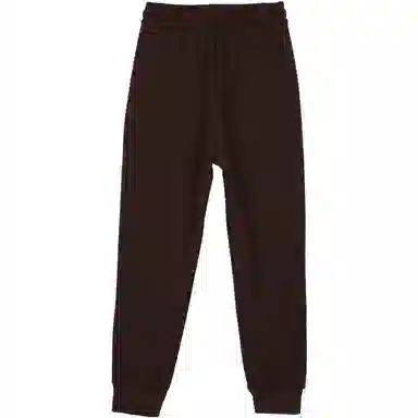 她池 高腰宽松纯色休闲裤 女款