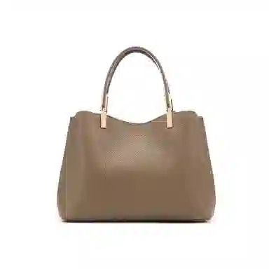 红蜻蜓 经典优雅系列荔枝纹真皮曲线 牛皮 手提包 常规 女款 多色