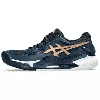 Asics Gel-Resolution 9 Blue Gold White