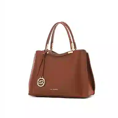 红蜻蜓 经典优雅系列荔枝纹真皮曲线 牛皮 手提包 常规 女款 多色