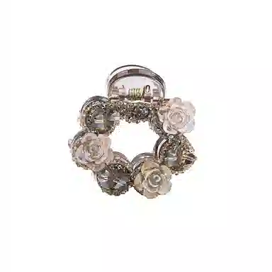 卡铂雅 香槟 潮流设计港风气质复古极简高级感发饰 发夹 女款 礼盒装