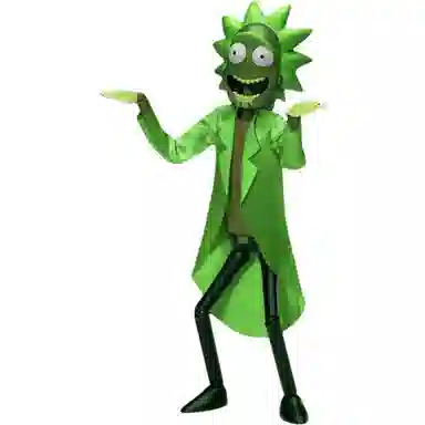 Beast Kingdom Rick and Morty Glow Action Figure