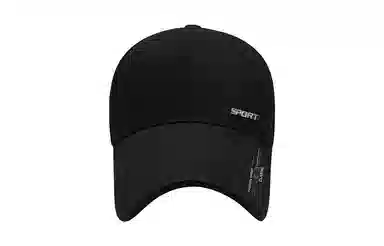 啄木鸟 加长帽檐显脸小鸭舌帽休闲百搭防晒大码太阳帽四季款 棉 棒球帽 男款