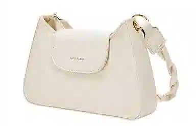 Jane Klain Woven Checkered Shoulder Bag