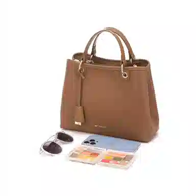 红蜻蜓 经典优雅系列 休闲 手提包 牛剖层皮革 女款 多色