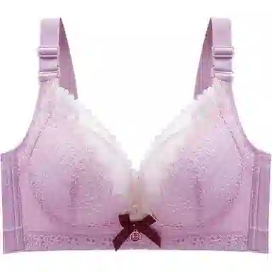 莫代尔 聚拢蕾丝乳胶文胸 女款