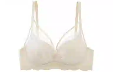 莫代尔 小胸聚拢显大蕾丝不空杯美背收副乳防下垂文胸 女款