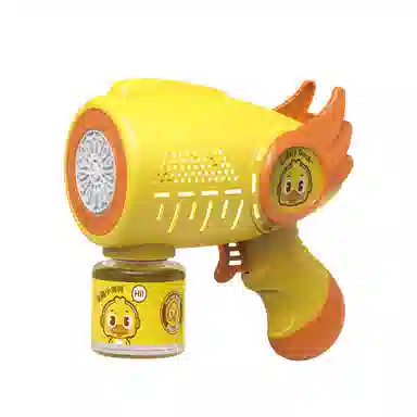 欧洛伊 小黄鸭 全自动 电动充电款手持 泡泡机