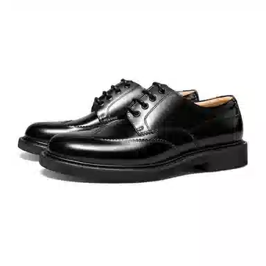 Thom Wills Derby Shoes Black