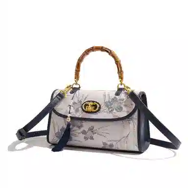 MISS GAIL Retro Embroidery Bag