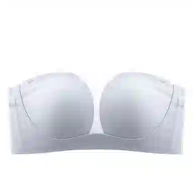 莫代尔 无肩带防下垂收副乳小胸聚拢美背无痕文胸 女款