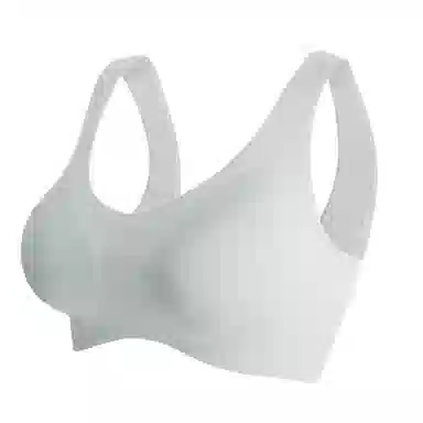 莫代尔 无痕聚拢上托防下垂运动美背背心薄款无钢圈文胸 女款