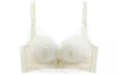 莫代尔 聚拢防下垂调整型无钢圈收副乳性感蕾丝文胸 女款