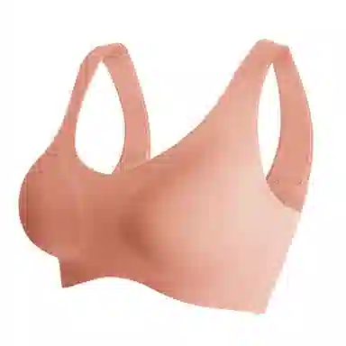 莫代尔 无痕聚拢上托防下垂运动美背背心薄款无钢圈文胸 女款