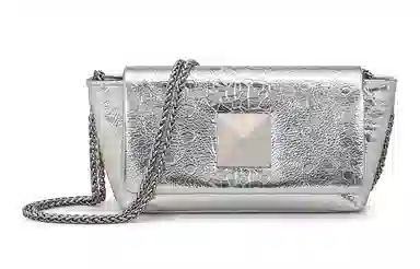 COMELY Small Chain Bag Silver