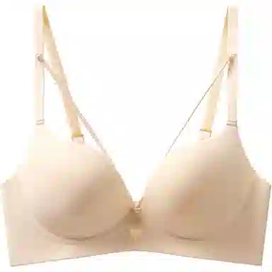 莫代尔 聚拢无痕无钢圈纯色文胸 女款