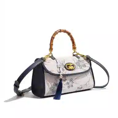 MISS GAIL Retro Embroidery Bag