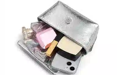 COMELY Small Chain Bag Silver