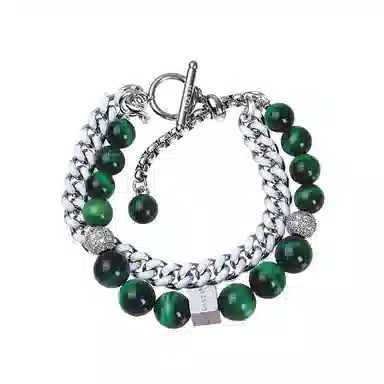 LUXTA Cuban Double Layer Adjustable Bracelet