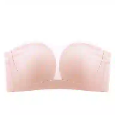 莫代尔 无肩带防下垂收副乳小胸聚拢美背无痕文胸 女款