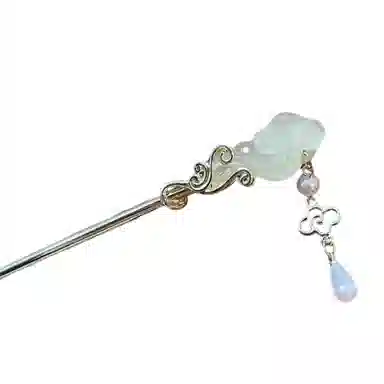 妖娆猫 新中式祥云发钗簪子女古风盘发头饰高级感国风流苏步摇发饰汉服旗袍配饰 发簪 女款