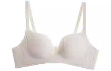 莫代尔 纯色舒适无侧骨聚拢无痕文胸 女款