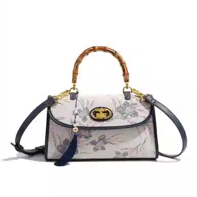 MISS GAIL Retro Embroidery Bag
