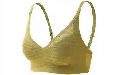 浪莎 简约纯色休闲大胸显胸小文胸