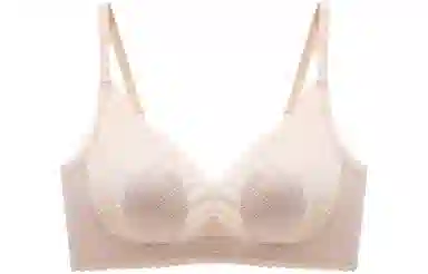 浪莎 简约大胸显小防下垂收副乳无痕文胸