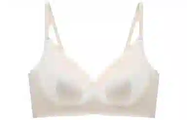 浪莎 简约大胸显小防下垂收副乳无痕文胸