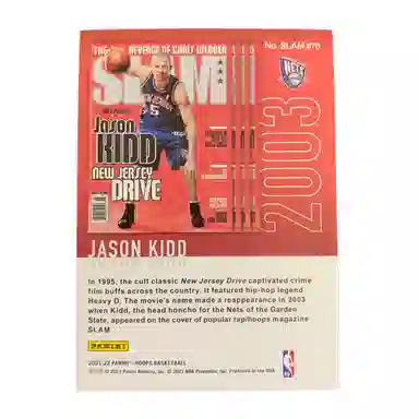 PANINI 2021-22Hoops Jason Kidd slam