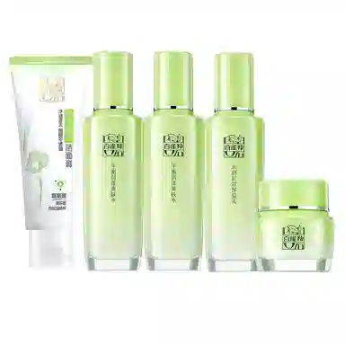 百雀羚 草本精萃洁面水乳霜 保湿清爽补水