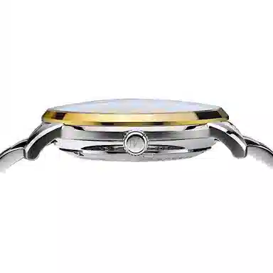 上海自动机械机芯 精钢表带 国表 男表 白色表盘 生活防水