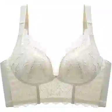 莫代尔 调整型无钢圈聚拢收副乳防下垂薄款文胸 女款