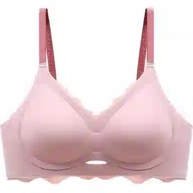 莫代尔 纯色聚拢无痕无钢圈文胸 女款