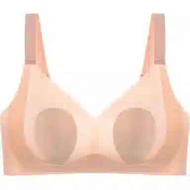 莫代尔 超薄款兔耳朵大胸显小胸无痕聚拢收副乳防下垂上托文胸 女款 组合装