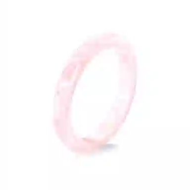 谧月珠宝 樱花粉冰透 桃之夭夭一步一响 轻奢高级感新中式国潮国风优雅气质少女感 小清新甜美温柔气质典雅 玛瑙 手镯 女款