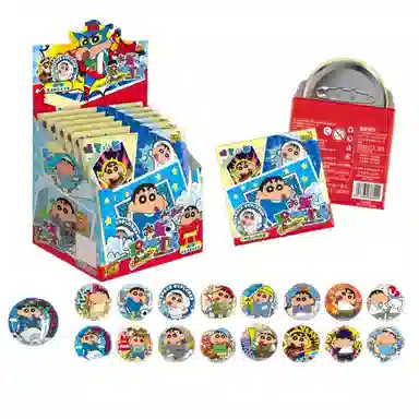 卡游 蜡笔小新 职梦游戏 徽章