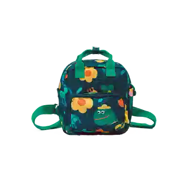 云朵工厂 花学家印花 涤纶 双肩包 男女同款情侣款