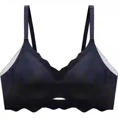 莫代尔 纯色聚拢无痕无钢圈文胸 女款