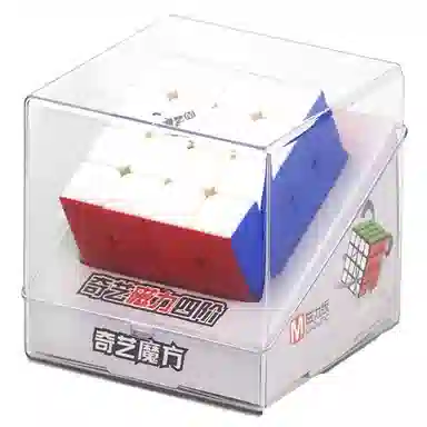 奇艺 磁力魔方全套 三阶 初学者适用 竞速比赛专用顺滑实色送教程 玩具