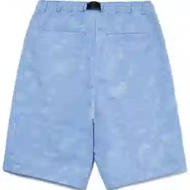 中国李宁 运动篮球系列 透气休闲舒适运动短裤 男款 绣蓝色