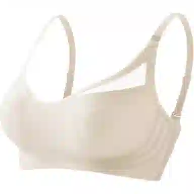 莫代尔 无痕聚拢美背收副乳透气防下垂无钢圈文胸 女款