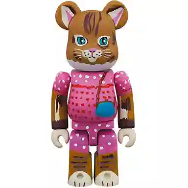 BE@RBRICK Nathalie Lete Minette Pink 100%400%