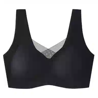莫代尔 纯色无痕美背跑步防震防下垂文胸 女款