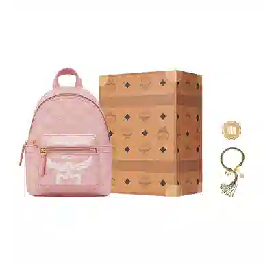 MCM Mini Backpack Pink