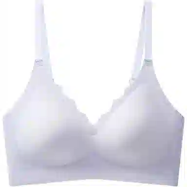 莫代尔 纯色休闲无痕透气轻薄文胸 女款