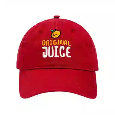 小橘子字母刺绣原宿风百搭棒球帽夏季遮阳防晒大头围显脸小简约日常百搭时尚街头风 棉 鸭舌帽 男女同款情侣款