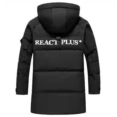 鸭鸭 休闲百搭户外防风御寒徽章保暖宽松羽绒服 男女同款